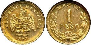 1 Песо Мексиканські Сполучені Штати (1867 - ) Золото 