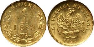 1 Песо Мексиканські Сполучені Штати (1867 - ) Золото 