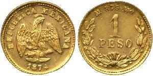 1 Песо Мексиканські Сполучені Штати (1867 - ) Золото 
