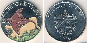 1 Песо Cuba (1898 - ) Никель/Медь 