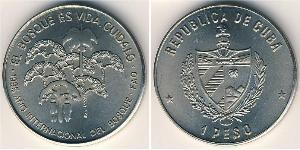 1 Песо Cuba (1898 - ) Никель/Медь 