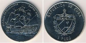 1 Песо Cuba (1898 - ) Никель/Медь 