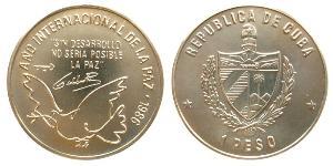 1 Песо Cuba (1898 - ) Нікель/Мідь 