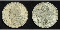 1 Песо Аргентинская Республика (1861 - ) Серебро 