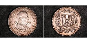 1 Песо Доминиканская Республика Серебро 