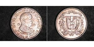 1 Песо Доминиканская Республика Серебро 