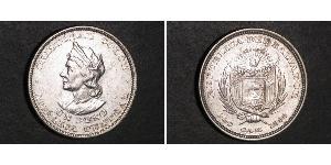 1 Песо Сальвадор Серебро Христофор Колумб (1451 - 1506)