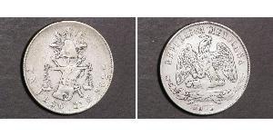 1 Песо Соединённые Штаты Мексики (1867 - ) Серебро 