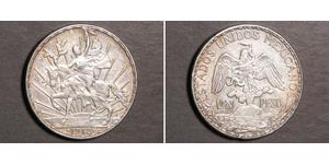1 Песо Соединённые Штаты Мексики (1867 - ) Серебро 