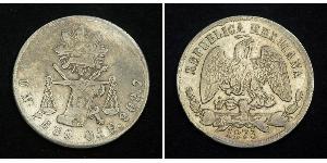 1 Песо Соединённые Штаты Мексики (1867 - ) Серебро 
