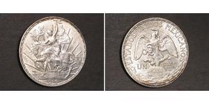 1 Песо Соединённые Штаты Мексики (1867 - ) Серебро 