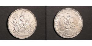 1 Песо Соединённые Штаты Мексики (1867 - ) Серебро 
