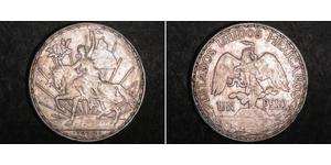 1 Песо Соединённые Штаты Мексики (1867 - ) Серебро 