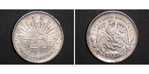 1 Песо Мексиканські Сполучені Штати (1867 - ) Срібло 