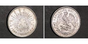 1 Песо Мексиканські Сполучені Штати (1867 - ) Срібло 