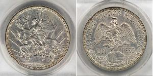 1 Песо Мексиканські Сполучені Штати (1867 - ) Срібло 