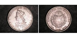 1 Песо Сальвадор Срібло Христофор Колумб (1451 - 1506)