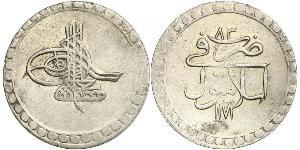 1 Пиастр Османская империя (1299-1923) Серебро Мустафа III (1757 - 1774)