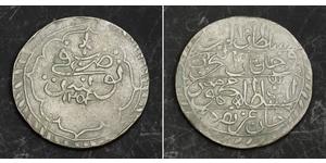 1 Пиастр Османская империя (1299-1923) Серебро 