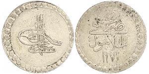 1 Пиастр Османская империя (1299-1923) Серебро Мустафа III (1757 - 1774)