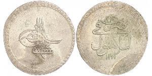 1 Пиастр Османская империя (1299-1923) Серебро Мустафа III (1757 - 1774)