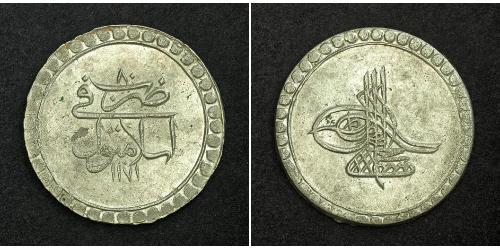 1 Пиастр Османская империя (1299-1923) Серебро Мустафа III (1757 - 1774)