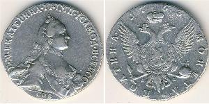 1 Полтіна Російська імперія (1720-1917) Срібло 