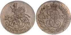 1 Полушка Российская империя (1720-1917)  Екатерина II (1729-1796)