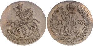 1 Полушка Российская империя (1720-1917)  Екатерина II (1729-1796)