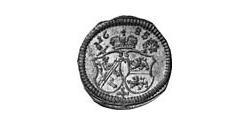 1 Пфенниг Prince-Bishopric of Bamberg (1245–1802) Серебро 
