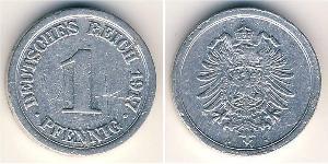 1 Пфеніг Німецька імперія (1871-1918) / Німеччина  