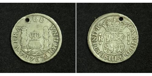 1 Реал Болівія Срібло Карл III король Іспанії (1716 -1788)