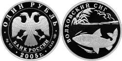 1 Рубль Российская Федерация  (1991 - ) Серебро 