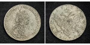 1 Рубль Российская империя (1720-1917) Серебро Екатерина II (1729-1796)