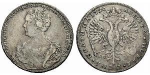 1 Рубль Российская империя (1720-1917) Серебро Екатерина I (1684-1727)