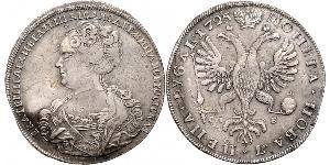 1 Рубль Российская империя (1720-1917) Серебро Екатерина I (1684-1727)