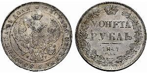 1 Рубль Российская империя (1720-1917) Серебро Николай I (1796-1855)