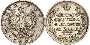 1 Рубль Российская империя (1720-1917) Серебро Александр I (1777-1825)