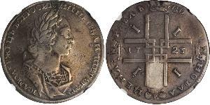 1 Рубль Российская империя (1720-1917) Серебро Пётр I(1672-1725)