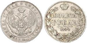 1 Рубль Российская империя (1720-1917) Серебро Николай I (1796-1855)