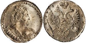 1 Рубль Російська імперія (1720-1917) Срібло Анна Іванівна (1693-1740)