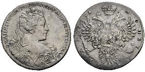 1 Рубль Російська імперія (1720-1917) Срібло Анна Іванівна (1693-1740)