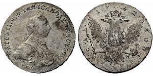 1 Рубль Російська імперія (1720-1917) Срібло Петро III (1728-1762)