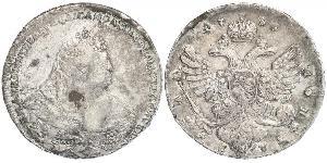 1 Рубль Російська імперія (1720-1917) Срібло Анна Іванівна (1693-1740)