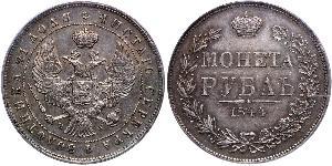 1 Рубль Російська імперія (1720-1917) Срібло Микола I (1796-1855)