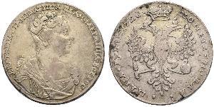 1 Рубль Російська імперія (1720-1917) Срібло Катерина I (1684-1727)