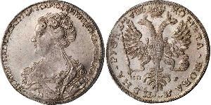 1 Рубль Російська імперія (1720-1917) Срібло Катерина I (1684-1727)