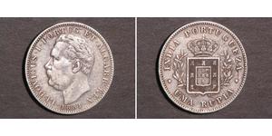 1 Рупия Португальская Индия (1510-1961) Серебро 