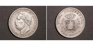 1 Рупия Португальская Индия (1510-1961) Серебро 