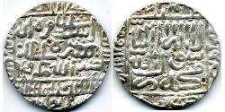 1 Рупія Делійський Султанат (1206-1527) Срібло 